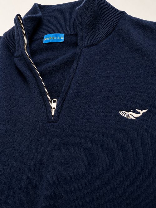 Cashmere Quarter Zip